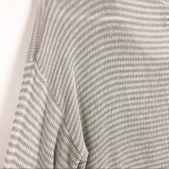Hollister Striped Long Sleeve Knit Crop Top - Picture 11 of 13
